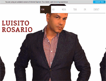 Tablet Screenshot of luisitorosario.com